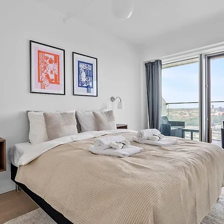 Penthouse On 35th Floor Aarhus